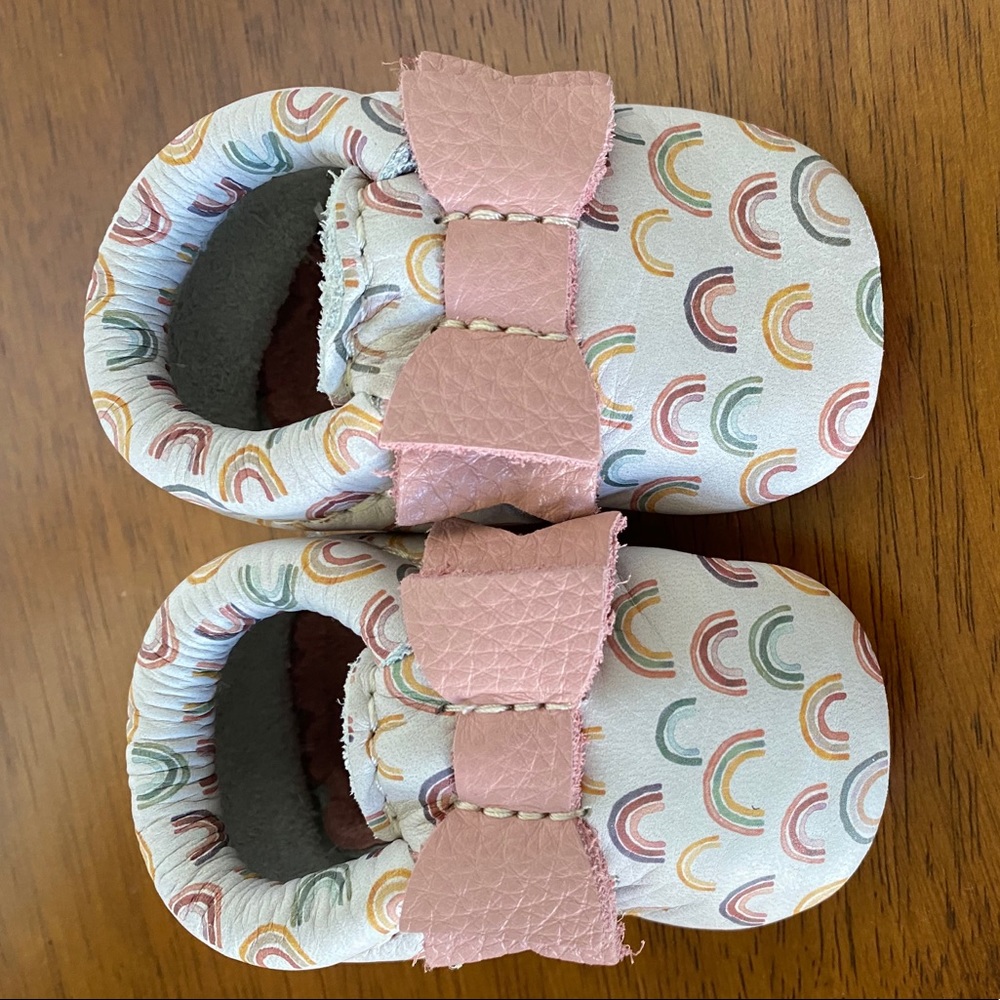 Freshly Picked Rainbows II Bow Moccasins